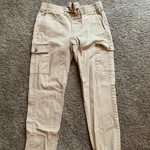 Small Khaki cargo style pants